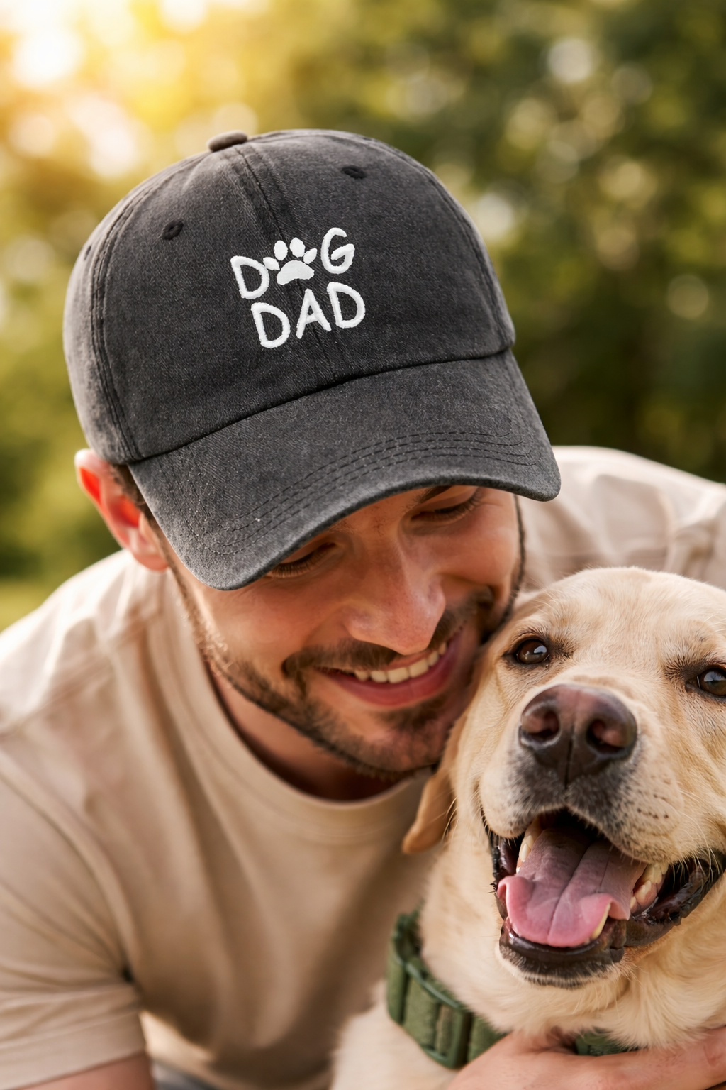 Casquette Dog Dad 🐾🖤