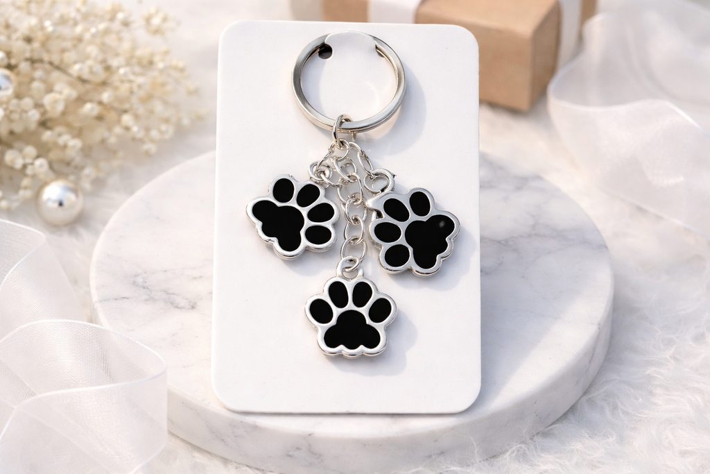 🐾 Porte-clés Empreintes