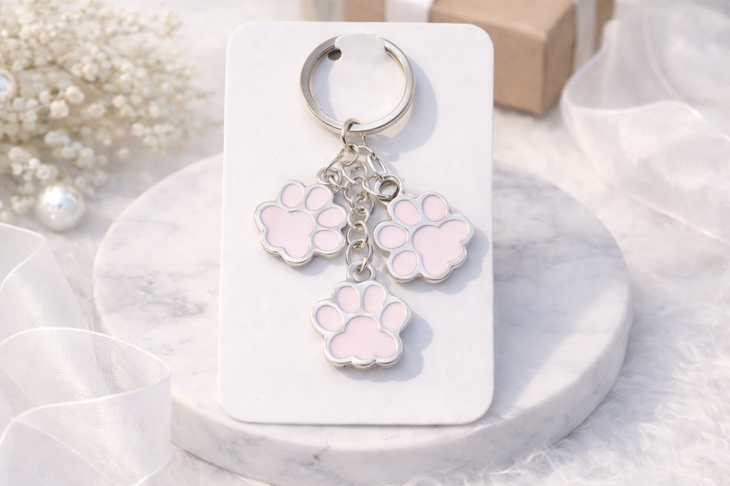 Porte clé empreintes