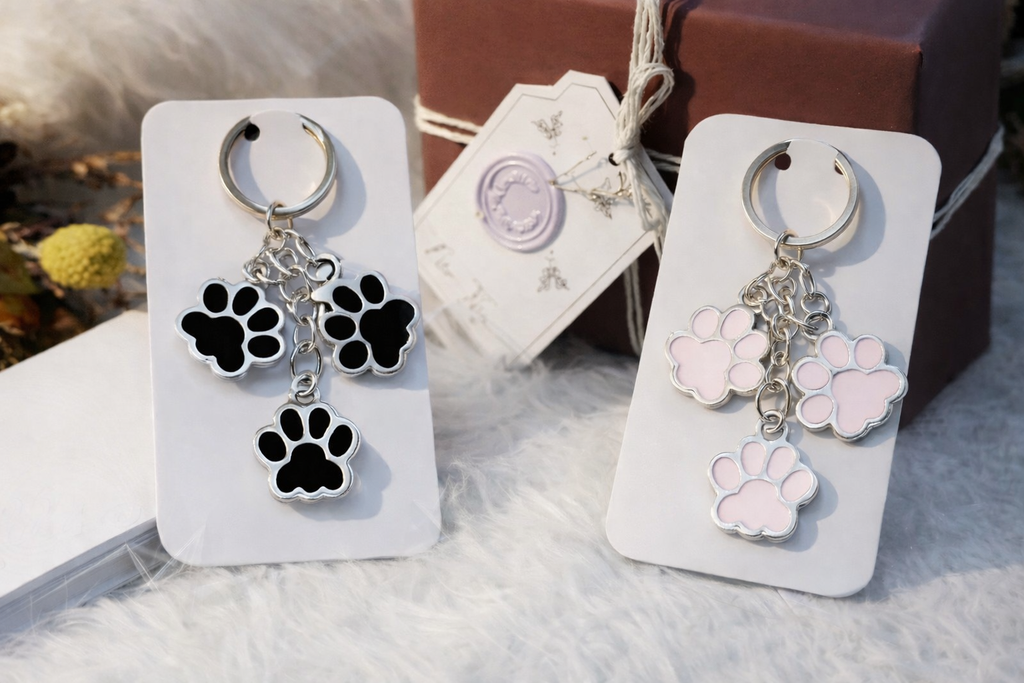 🐾 Porte-clés Empreintes