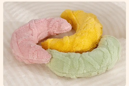 Coussins pour animaux en forme de croissant