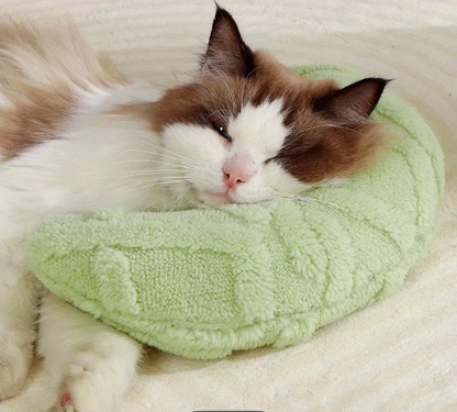 Coussins pour animaux en forme de croissant