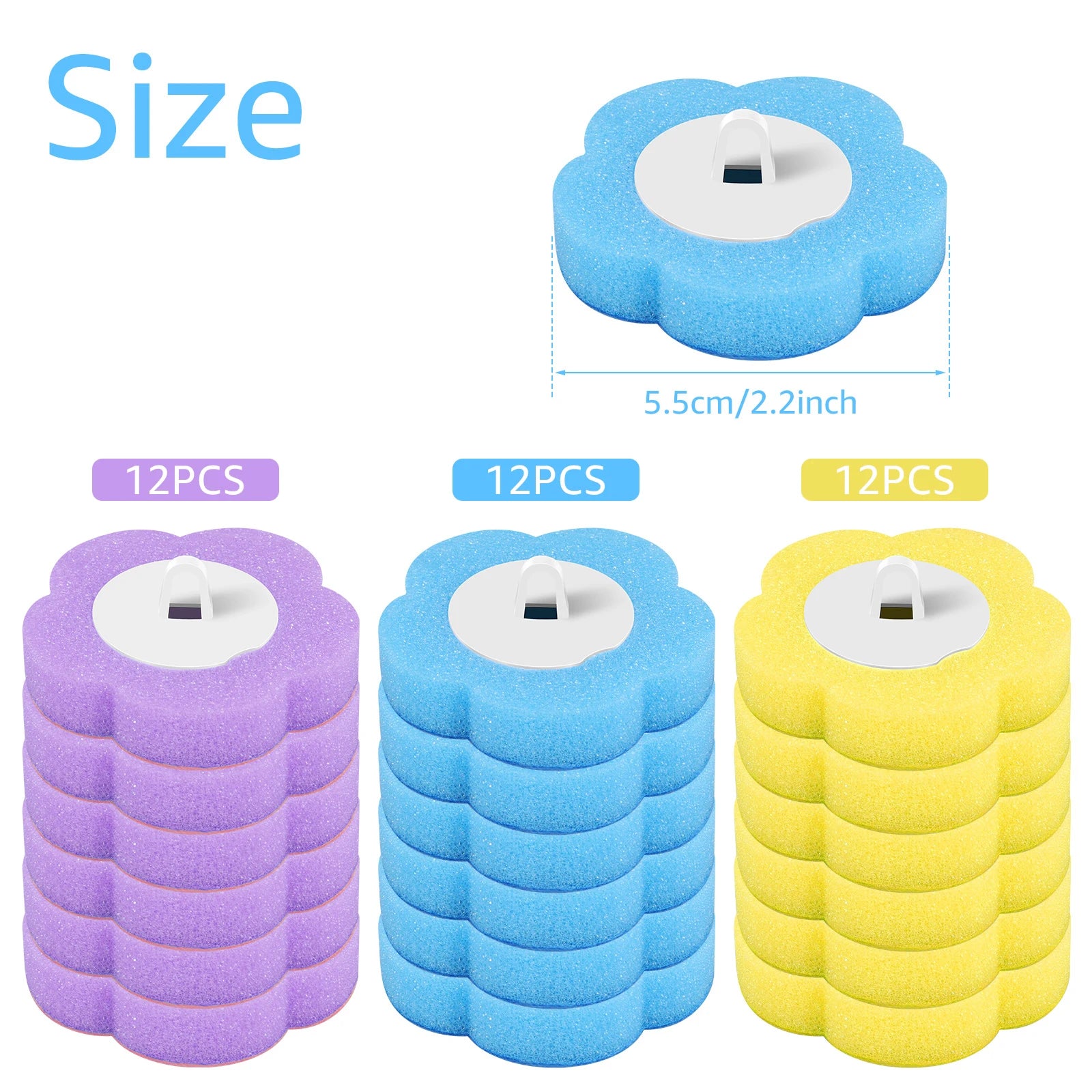 Ensemble XL Brosse + 30 éponges 