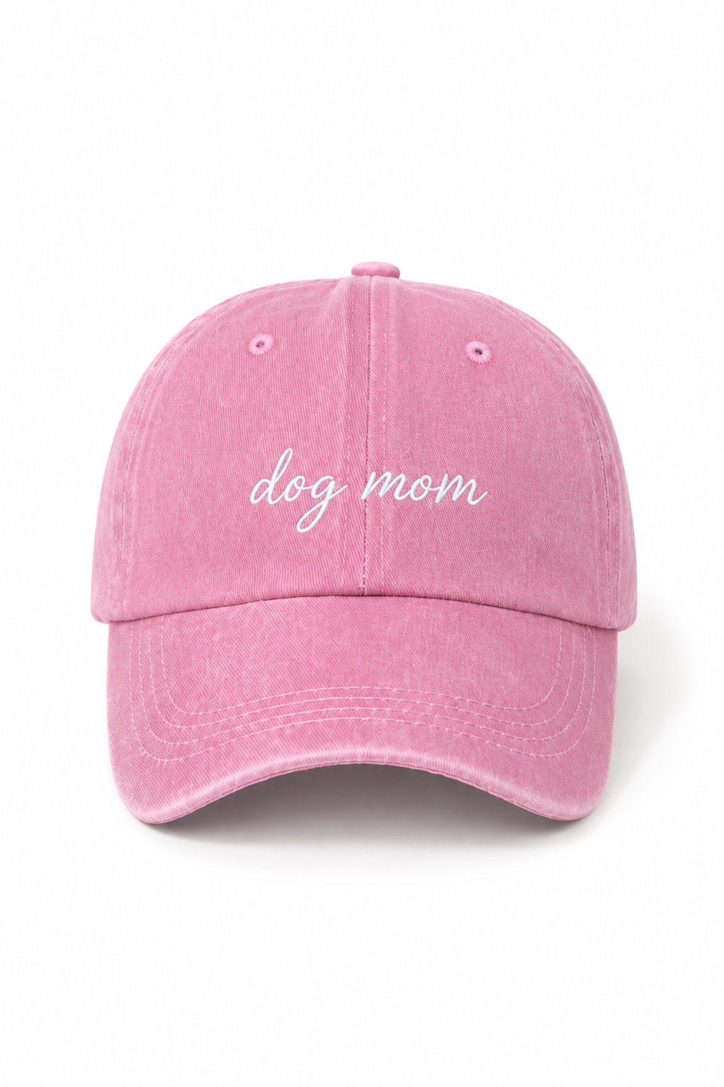 Casquette -Dog mom- rose